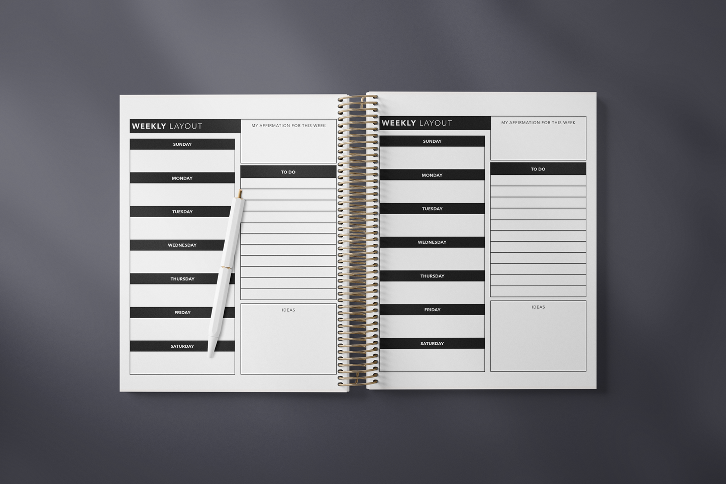The Empire Planner (Multiple Colors)